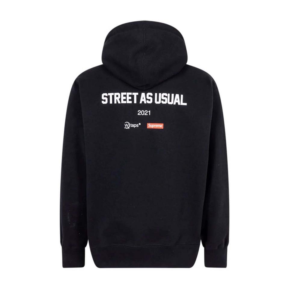 Black Supreme X WTAPS Sic’em! Hoodie | Supreme 137XF